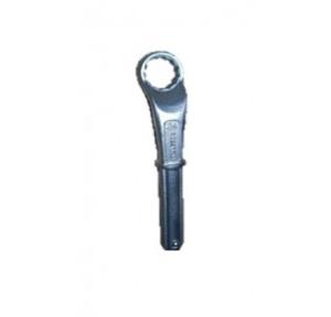 De Neers Deep Offset Slogging Ring Spanner Round Handle, Size: 80 mm